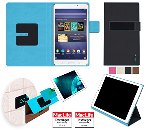 reboon booncover Tablet Hülle | u.a. für Google Nexus 7, HP Slate 7 | schwarz Gr. S2 | Tablet Tasche, Standfunktion, Kfz Tablet Halterung & mehr von reboon