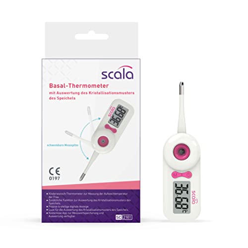 scala SC 2161 NFC Basal Fieberthermometer mit der kostenlosen OU-Care-APP von scala