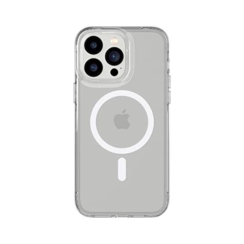 Tech 21 iPhone 14 Pro Evo Clear Kompatibel mit MagSafe - Kratzfeste, Stoßdämpfend Clear Phone Case mit 3,6 m Multi-Drop Schutz, T21-9841 von tech21