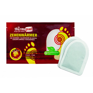thermopad® Zehenwärmer selbstklebend 78120 weiß 7,0 x 9,5 cm, 10 St. von thermopad®