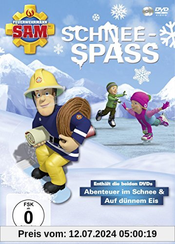 Feuerwehrmann Sam – Schneespaß (inkl. Abenteuer im Schnee & Auf dünnem Eis) [2 DVDs] von unbekannt