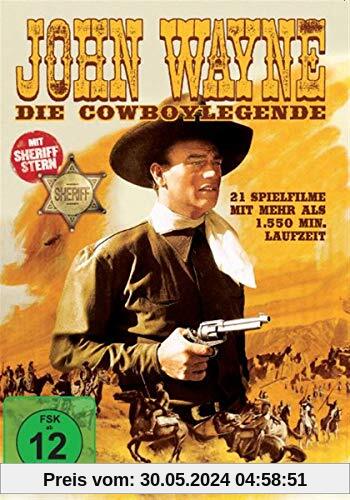 John Wayne - Die Cowboylegende - 21 Spielfilme auf 8DVDs & Sheriff Stern von unbekannt