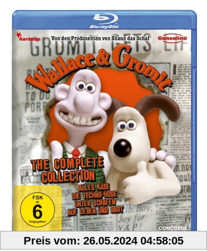 Wallace & Gromit - The Complete Collection [Blu-ray] von unbekannt