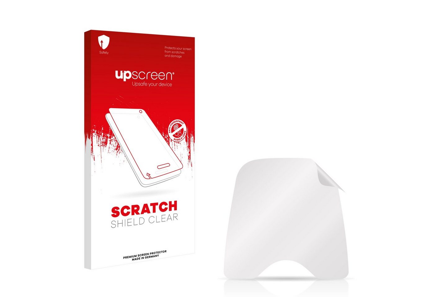 upscreen Schutzfolie für Omorc FM Transmitter, Displayschutzfolie, Folie klar Anti-Scratch Anti-Fingerprint von upscreen