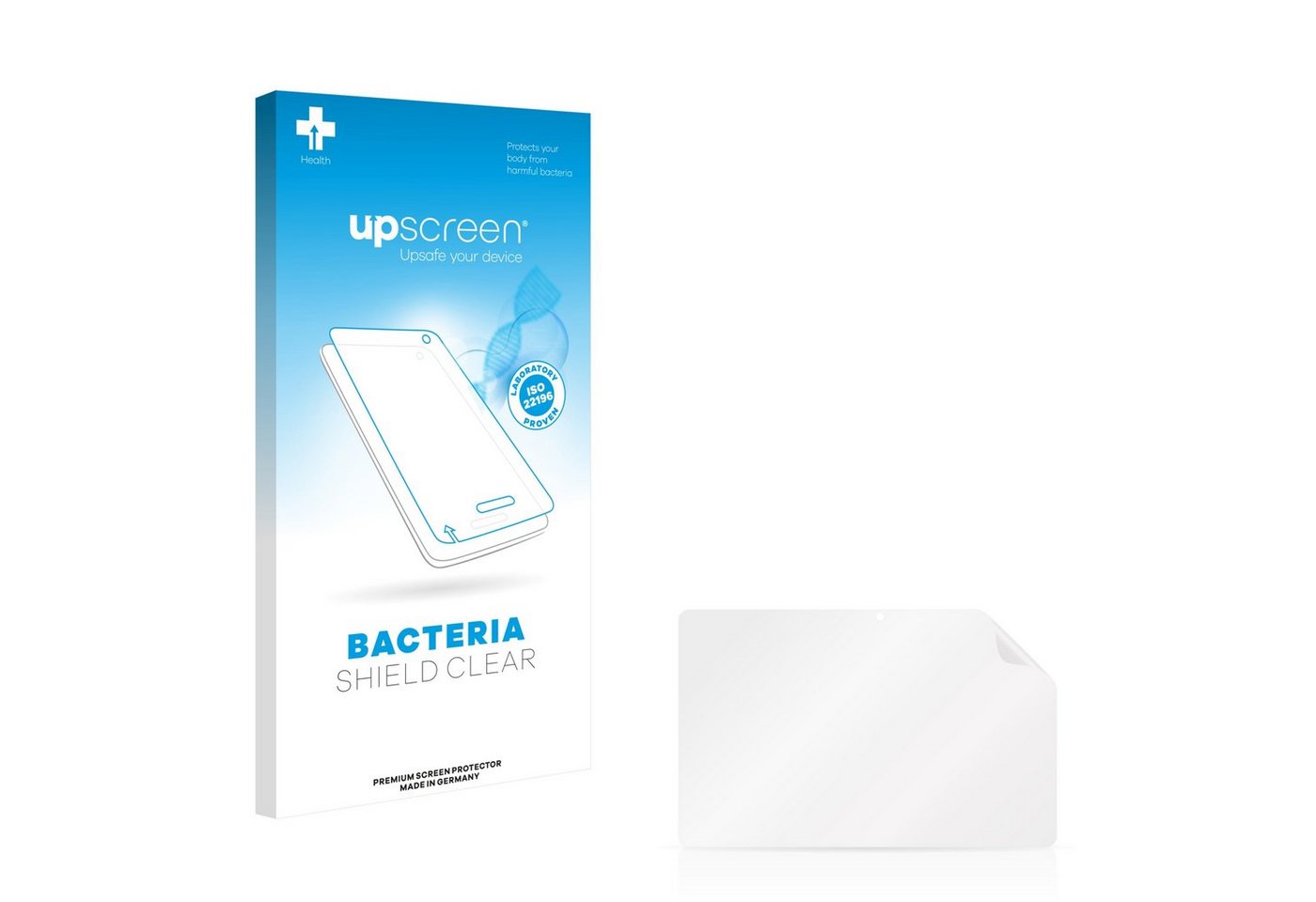 upscreen Schutzfolie für TrekStor Volks-Tablet (2015), Displayschutzfolie, Folie Premium klar antibakteriell von upscreen