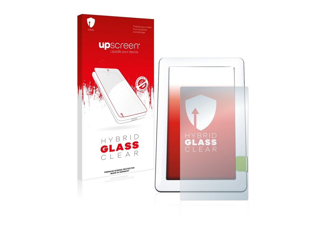 upscreen flexible Panzerglasfolie für Beurer TL 30 (Tageslichtlampe), Displayschutzglas, Schutzglas Glasfolie klar von upscreen