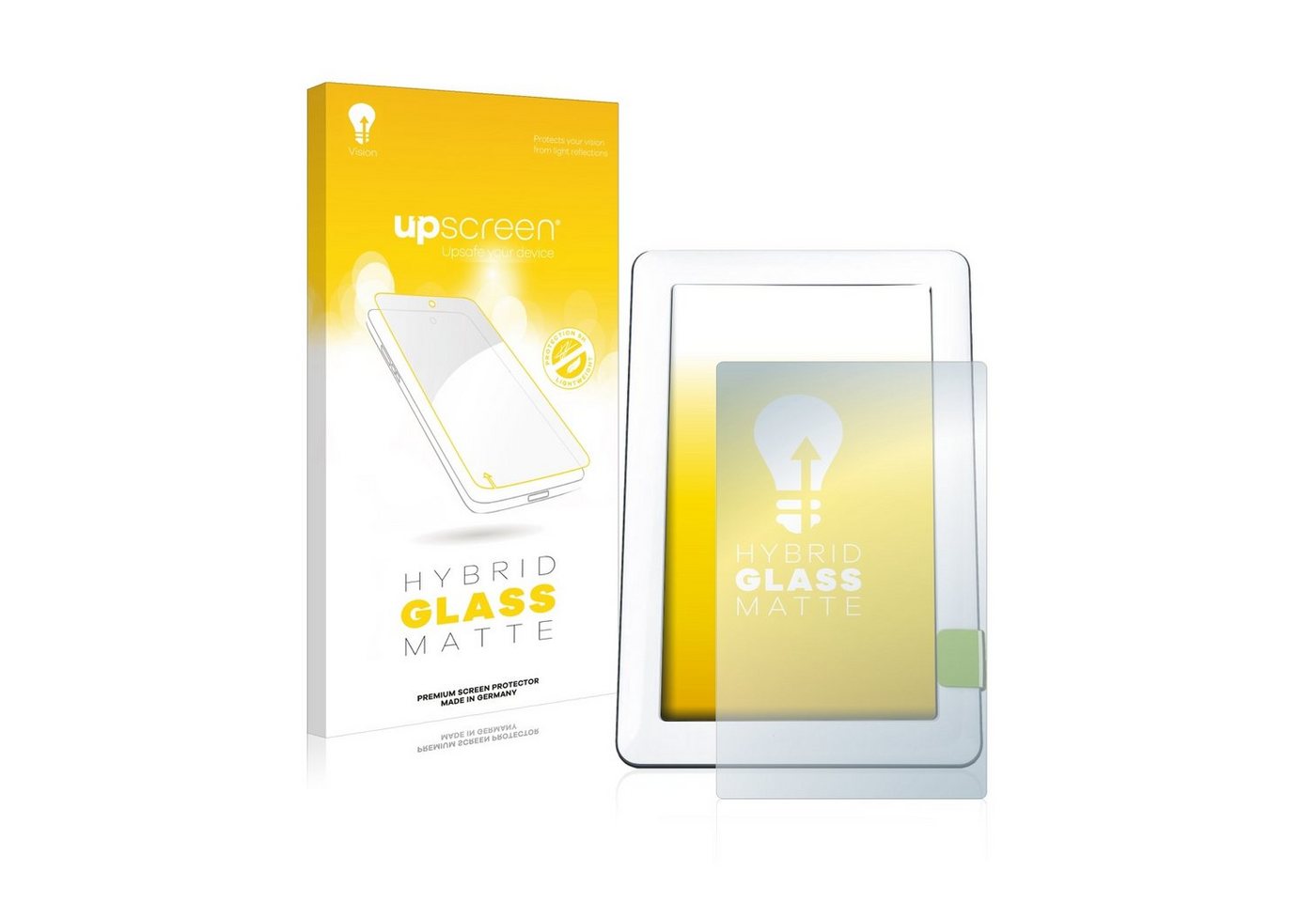 upscreen flexible Panzerglasfolie für Beurer TL 30 (Tageslichtlampe), Displayschutzglas, Schutzglas Glasfolie matt entspiegelt von upscreen