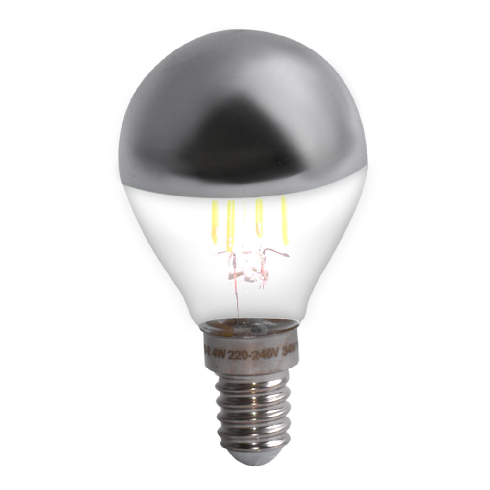 LED 4 Watt Filament Leuchtmittel E14, 400 Lumen, warmweiß, DxL 4,5x8 cm von (LIGHTME)