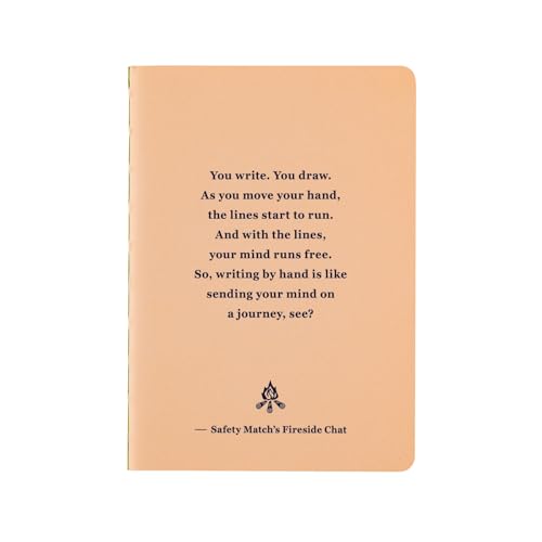 Hobonichi Techo Accessories Fireside Chat Notebook - Lined (B7 Size) von ほぼ日