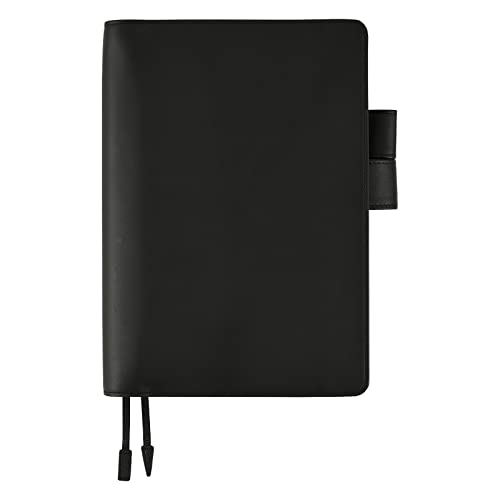 Hobonichi Techo Cousin Cover [A5 Cover Only] Leather: TS Basic - Black von ほぼ日