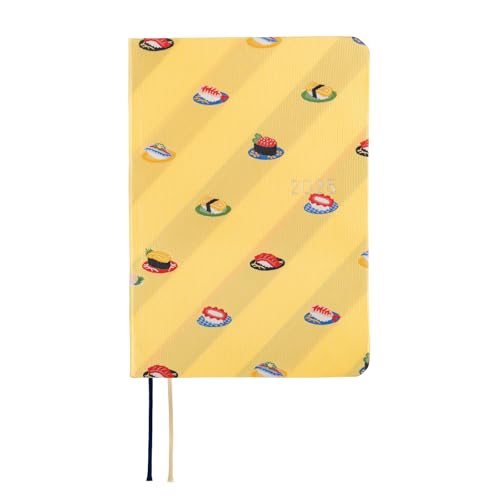 Hobonichi Techo HON [Englisch/A6 Size/Januar 2025 Start/Planer] Bow & Tie: Sushi von ほぼ日