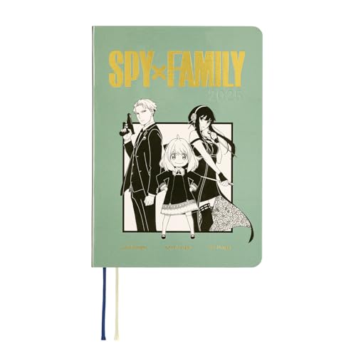 Hobonichi Techo 2025 HON [Englisch/A6 Size/Januar Start/Planer] SPY x FAMILY: Forger Family von ほぼ日