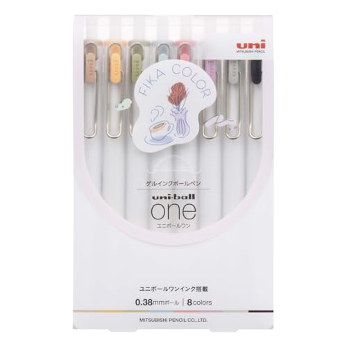 Mitsubishi Pencil UMNS38FC8C Gel-Kugelschreiber Uni-Ball One 0,38 Fica Color Set mit 8 Farben Mitsubishi Pencil UMNS38FC8C Gel-Kugelschreiber Uni-Ball One 0,38 Fica Color Set mit 8 Farben von 三菱鉛筆