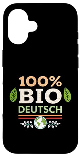 Hülle für iPhone 16 100% BIO DEUTSCH von 100% Deutsch