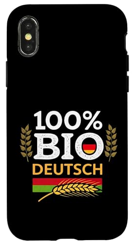 Hülle für iPhone X/XS 100% BIO DEUTSCH von 100% Deutsch