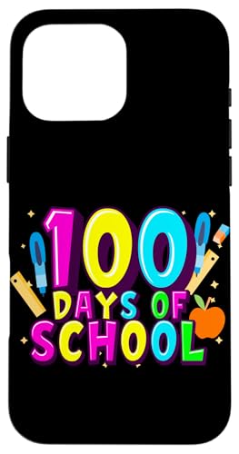 100 Tage der Schule Hülle für iPhone 16 Pro Max von 100th Days Of School Gifts Apparel & Accessories