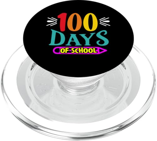 100 Tage der Schule PopSockets PopGrip für MagSafe von 100th Days Of School Gifts Apparel & Accessories