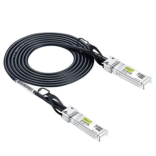 10Gtek 1.25G SFP DAC Twinax Kabel 2-Meter(6.5ft), Passive, Kompatibel für Cisco SFP-1GBASE-CU2M, Ubiquiti UniFi, Netgear, TP-LINK, D-LINK, Open Switch von 10Gtek