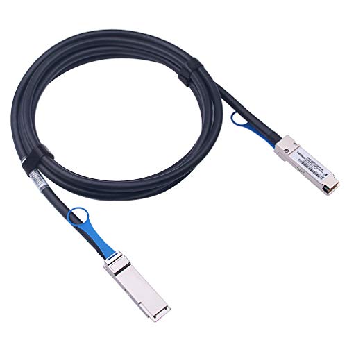 10Gtek 100G QSFP28 DAC Cable - 100GBASE-CR4 QSFP28 to QSFP28 Passive Direct Attach Copper Twinax Cable for Juniper JNP-100G-DAC-3M, 3-Meter(9.8ft) von 10Gtek