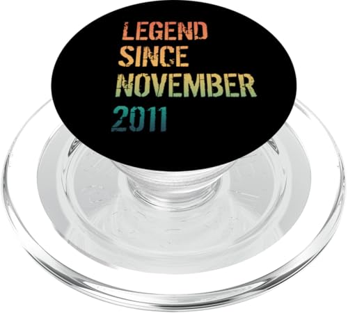 13. Geburtstag Jungen Mädchen Legende Geboren November 2011 PopSockets PopGrip für MagSafe von 13th Birthday Boys Girls Legend November 201