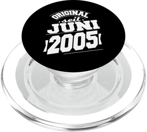 Juni 2005 Original seit 19 Jahren Mann Frau Geburtstag PopSockets PopGrip für MagSafe von 19. Geburtstag 2005 Geburtstagsgeschenk Sprüche