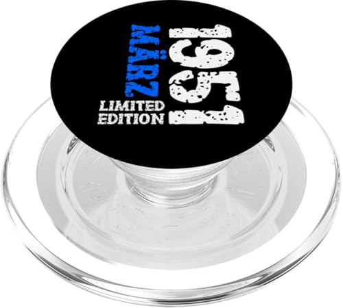 74. Geburtstag Deko Frauen Männer Limited Edition März 1951 PopSockets PopGrip für MagSafe von 1951 Geburtstag Damen Herren Geburtstagsgeschenk