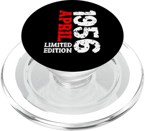 69. Geburtstag Deko Frauen Männer Limited Edition April 1956 PopSockets PopGrip für MagSafe von 1956 Geburtstag Damen Herren Geburtstagsgeschenk