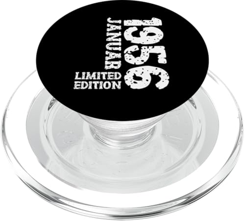 69. Geburtstag Frauen Männer Limited Edition Januar 1956 PopSockets PopGrip für MagSafe von 1956 Geburtstag Damen Herren Geburtstagsgeschenk