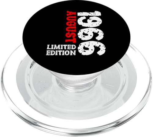 59 Geburtstag Deko Frauen Männer Limited Edition August 1966 PopSockets PopGrip für MagSafe von 1966 Geburtstag Damen Herren Geburtstagsgeschenk