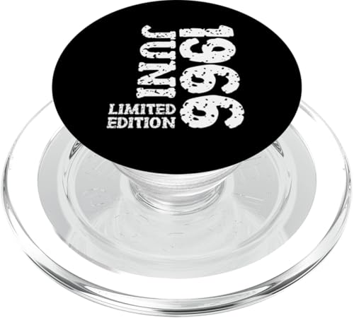 59. Geburtstag Deko Frauen Männer Limited Edition Juni 1966 PopSockets PopGrip für MagSafe von 1966 Geburtstag Damen Herren Geburtstagsgeschenk