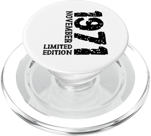 54. Geburtstag Frauen Männer Limited Edition November 1971 PopSockets PopGrip für MagSafe von 1971 Geburtstag Damen Herren Geburtstagsgeschenk