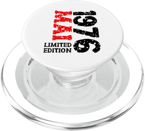 49. Geburtstag Deko Frauen Männer Limited Edition Mai 1976 PopSockets PopGrip für MagSafe von 1976 Geburtstag Damen Herren Geburtstagsgeschenk