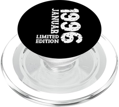 29. Geburtstag Frauen Männer Limited Edition Januar 1996 PopSockets PopGrip für MagSafe von 1996 Geburtstag Damen Herren Geburtstagsgeschenk