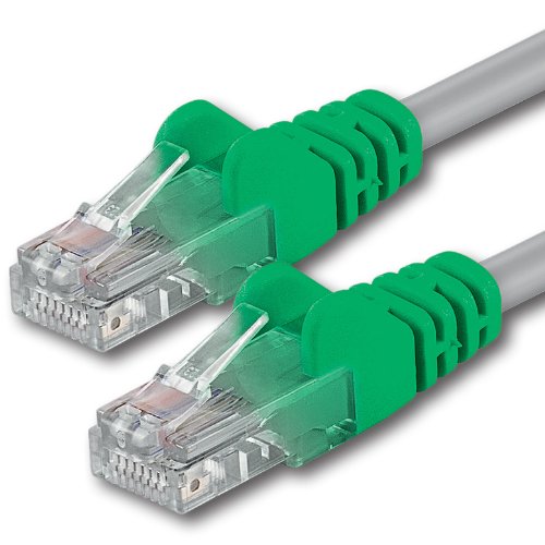 1aTTack.de 1m - Crossover - 1 Stück - CAT.6 CAT6 Ethernet-Lan-Netzwerk-Kabel 1000 Mbit/s Patchkabel von 1aTTack.de