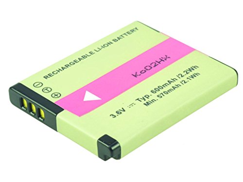 2-Power 600mAh Li-Ion (3,7V) Kamera Ersetzt Akku für DMW-BCL7 von 2-POWER