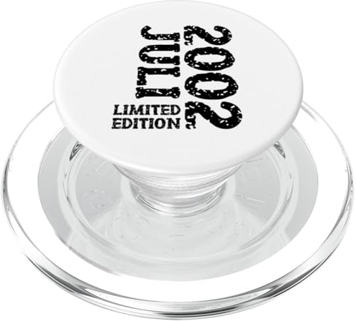 23. Geburtstag Deko Frauen Männer Limited Edition Juli 2002 PopSockets PopGrip für MagSafe von 2002 Geburtstag Damen Herren Geburtstagsgeschenk