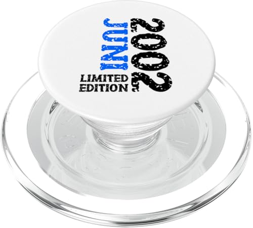 23. Geburtstag Deko Frauen Männer Limited Edition Juni 2002 PopSockets PopGrip für MagSafe von 2002 Geburtstag Damen Herren Geburtstagsgeschenk