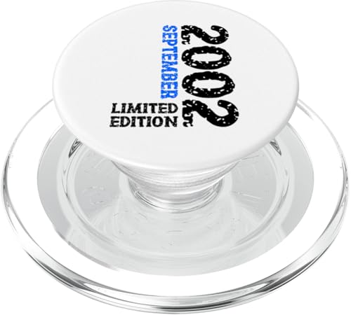 23. Geburtstag Frauen Männer Limited Edition September 2002 PopSockets PopGrip für MagSafe von 2002 Geburtstag Damen Herren Geburtstagsgeschenk