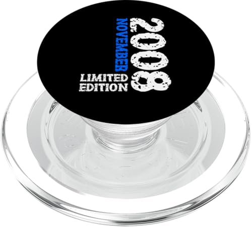 17. Geburtstag Frauen Männer Limited Edition November 2008 PopSockets PopGrip für MagSafe von 2008 Geburtstag Damen Herren Geburtstagsgeschenk