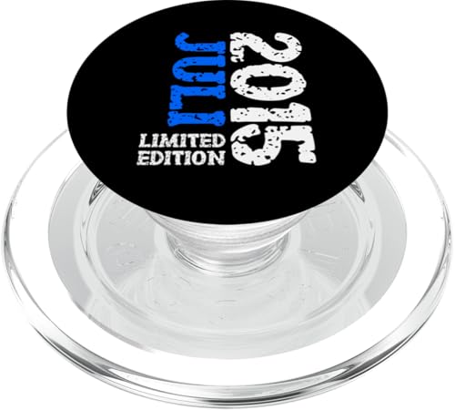 10. Geburtstag Deko Sohn Enkelkind Limited Edition Juli 2015 PopSockets PopGrip für MagSafe von 2015 Geburtstag Kinder Tochter Geburtstagsgeschenk