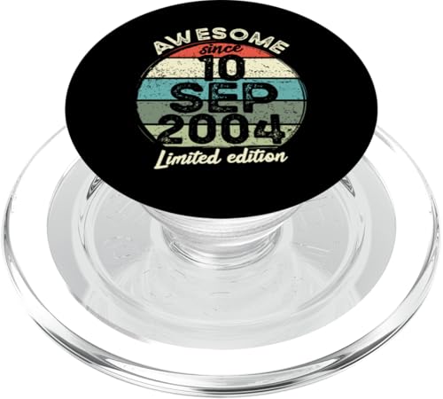 10. September 2004 20. Geburtstag 20 Jahre alt 2024 Geburtstag PopSockets PopGrip für MagSafe von 2024 20 Year Old Birthday