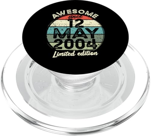 12. Mai 2004 20. Geburtstag, 20 Jahre alt 2024 Geburtstag PopSockets PopGrip für MagSafe von 2024 20 Year Old Birthday