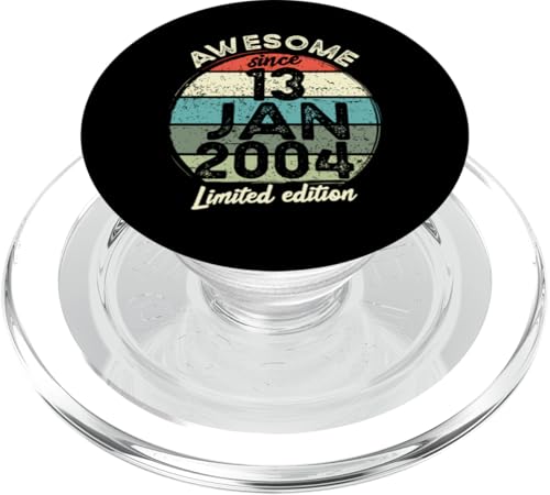 13. Januar 2004 20. Geburtstag 20 Jahre alt 2024 Geburtstag PopSockets PopGrip für MagSafe von 2024 20 Year Old Birthday