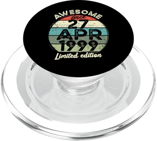 27. April 1999 25. Geburtstag 25 Jahre alt 2024 Geburtstag PopSockets PopGrip für MagSafe von 2024 25 Year Old Birthday