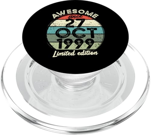 27. Oktober 1999 25. Geburtstag 25 Jahre alt 2024 Geburtstag PopSockets PopGrip für MagSafe von 2024 25 Year Old Birthday