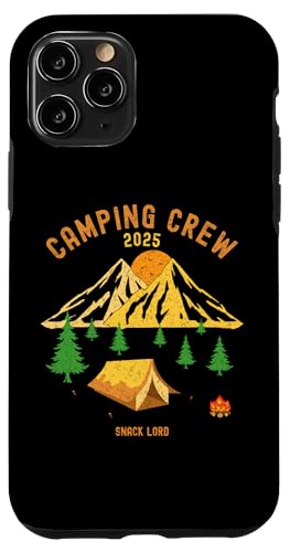 Hülle für iPhone 11 Pro 2025 Lustige Camping-Crew-Titel – Snack Lord von 2025 Camping, Hiking, Fishing, Hunting, Outdoors