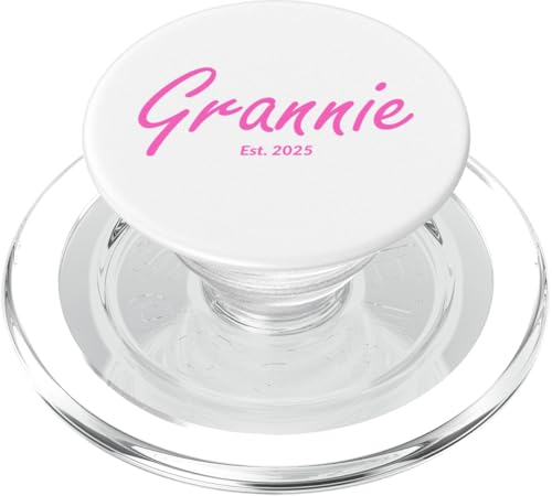 Die neue Großmutter eines kleinen Mädchens wurde 2025 gegründet PopSockets PopGrip für MagSafe von 2025 Matching Family Baby Announcement Designs