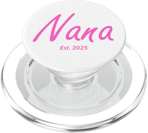 Die neue Nana eines kleinen Mädchens wurde 2025 gegründet PopSockets PopGrip für MagSafe von 2025 Matching Family Baby Announcement Designs