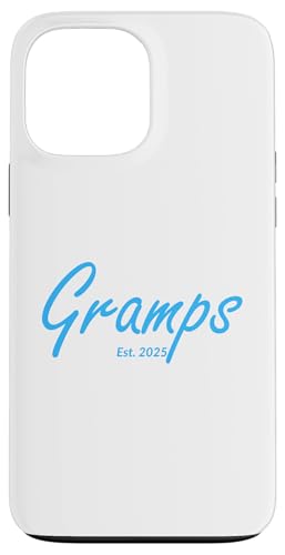 Hülle für iPhone 13 Pro Max New Gramps of a Baby Boy gegründet 2025 von 2025 Matching Family Baby Announcement Designs