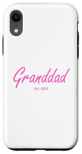 Hülle für iPhone XR Neuer Opa eines kleinen Mädchens gegründet 2025 von 2025 Matching Family Baby Announcement Designs